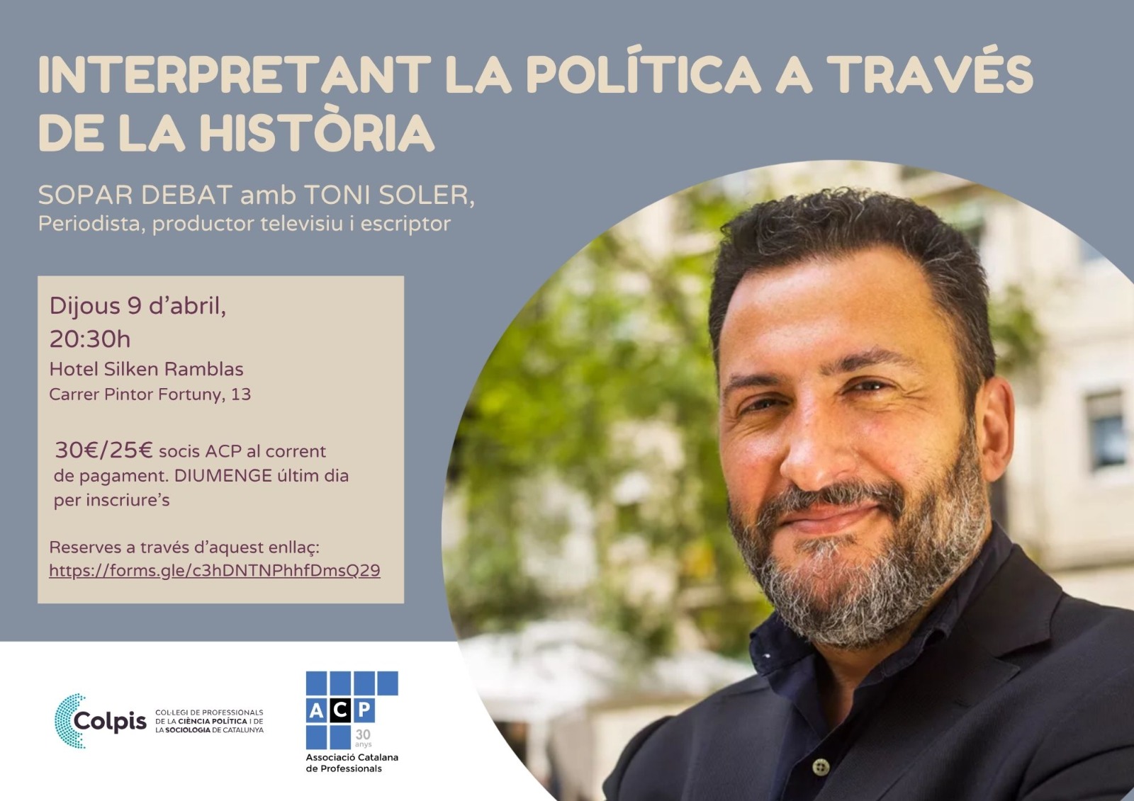 SOPAR-DEBAT AMB TONI SOLER 