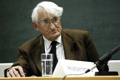 JRGEN HABERMAS REP EL PREMI INTERNACIONAL BRUNET 2008 A LA UNIVERSITAT PBLICA DE NAVARRA