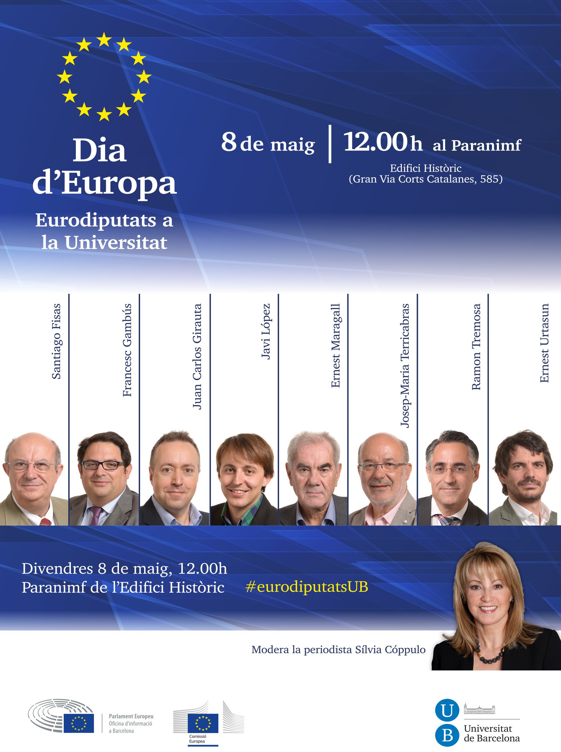 DIA D'EUROPA: EURODIPUTATS A LA UNIVERSITAT