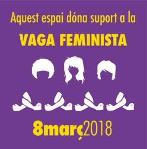 EL COLPIS DNA SUPORT A LA VAGA FEMINISTA DEL 8 DE MAR
