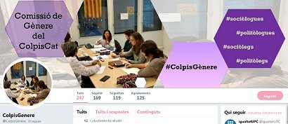 LA COMISSI DE GNERE DEL COLPIS ENTRA A FORMAR PART DEL CONSELL NACIONAL DE LES DONES DE CATALUNYA