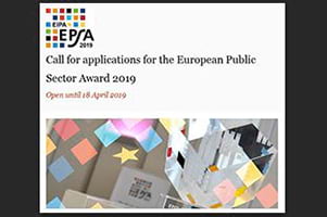 PREMI AL SECTOR PBLIC EUROPEU - EPSA 2019