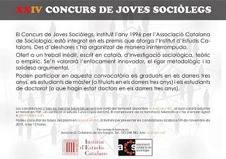 OBERT EL XXIV CONCURS DE JOVES SOCILEGS 2020