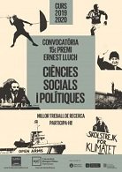 OBERTA LA CONVOCATRIA DEL PREMI DE CINCIES SOCIALS I POLTIQUES 2019/20