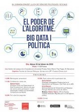 CONFERNCIA: 'BIG DATA I POLTICA. EL PODER DE L'ALGORITME'