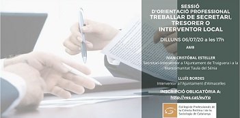 NOVA SESSI DORIENTACI PROFESSIONAL - EXCLUSIU PER COLLEGIATS/DES