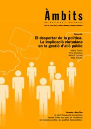 NOVA REVISTA MBITS DE POLTICA I SOCIETAT: 'EL DESPERTAR DE LA POLTICA'