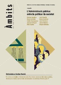 L'ADMINISTRACIÓ PÚBLICA: ENTRE LA POLÍTICA I LA SOCIETAT